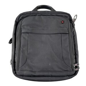 Victorinox Black Laptop Bag/Briefcase w/Multiple Pockets, fits‎ 16" Laptop *
